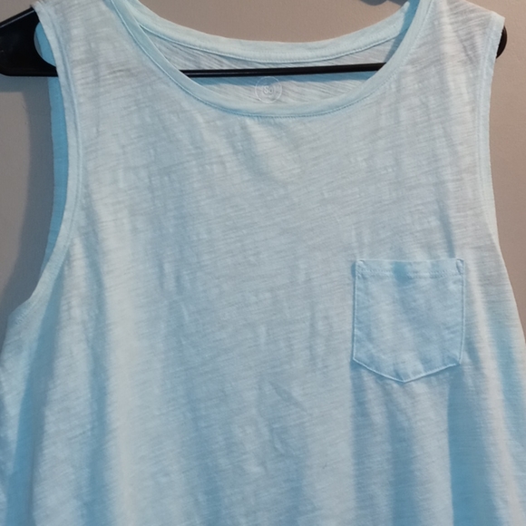 Blue tank top - Picture 2 of 4